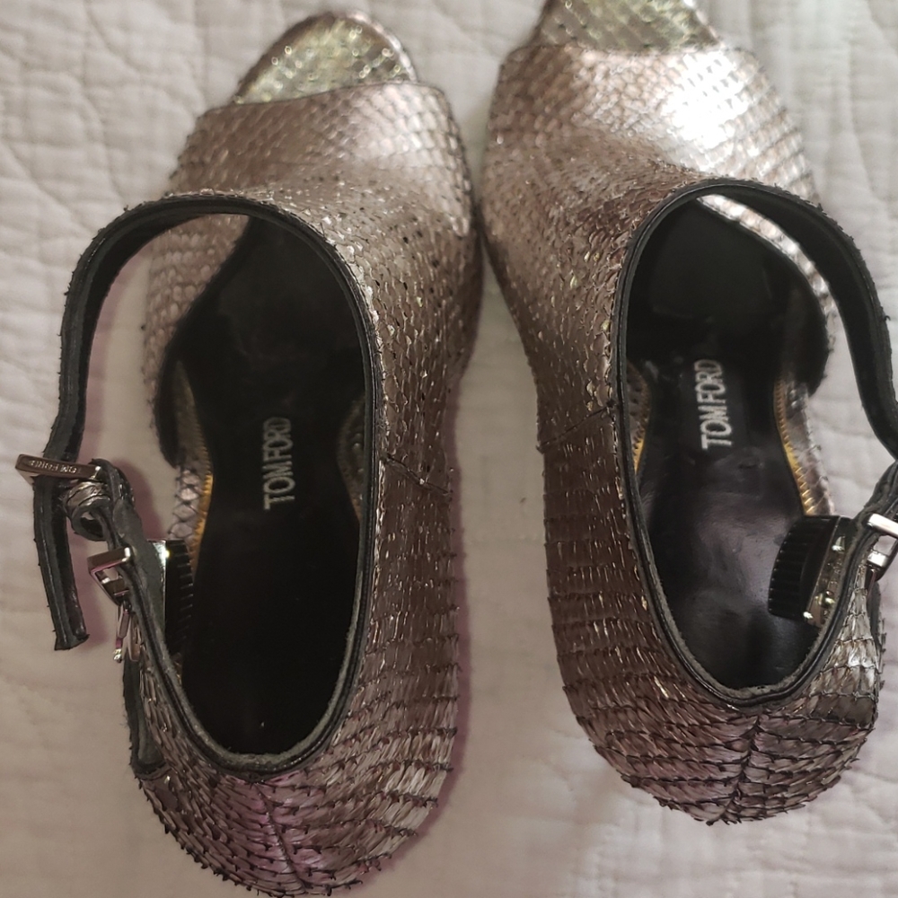 Tom Ford Python Heels - image 7